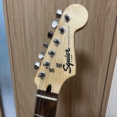 【美品】Squier by Fender エレキギター初心者14点セット ミニアンプ付き／ストラト★すぐ始められるフルセット！の画像