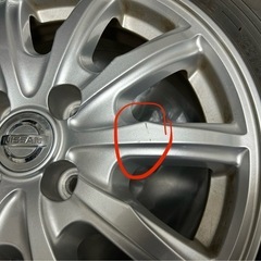 日産純正ホイール×4本の画像
