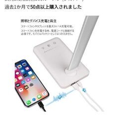 【引き取りに来てくださる方】デスクライトの画像