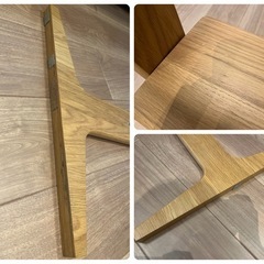 無印良品　リビングでもダイニングでもつかえるテーブルの画像