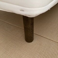 無印良品　脚付マットレス
の画像