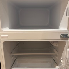 冷蔵庫87L 白　購入先URL記載してますの画像