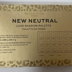 REVOLUTION PRO NEW NEUTRAL アイシャドウパレットの画像