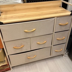 収納　キャビネット　ベージュ
の画像