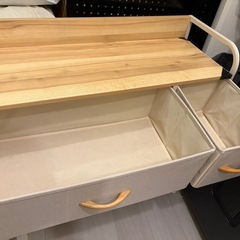 収納　キャビネット　ベージュ
の画像