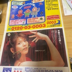 2003〜2004年版 タウンページ・ハローページ（岐阜版） レア資料本の画像