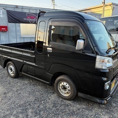 平成27年 ダイハツ ハイゼットトラック ジャンボ 4WD フルボディエアロパーツ付き,P/S,P/W,エアバッグ,ETC,全国陸送可能の画像