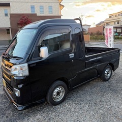 平成27年 ダイハツ ハイゼットトラック ジャンボ 4WD フルボディエアロパーツ付き,P/S,P/W,エアバッグ,ETC,全国陸送可能の画像