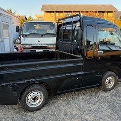 平成27年 ダイハツ ハイゼットトラック ジャンボ 4WD フルボディエアロパーツ付き,P/S,P/W,エアバッグ,ETC,全国陸送可能の画像