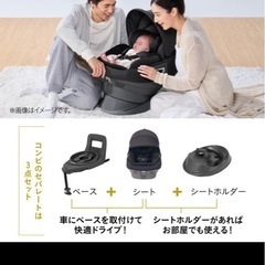 チャイルドシート三点セットの画像