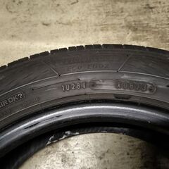 155/65/14　夏タイヤ2本　グッドイヤー ECO EG02　2023年製　残り溝約4ｍｍ　手渡し限定の画像