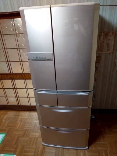 三菱ノンフロン冷凍冷蔵庫 MR-E55R-F1形 545L（運搬できる方のみ対応