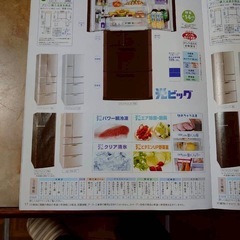 三菱ノンフロン冷凍冷蔵庫 MR-E55R-F1形 545L（運搬できる方のみ対応）の画像