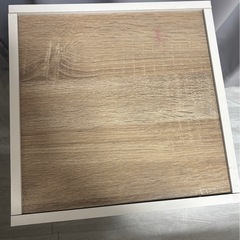 アイリスオーヤマ 机 サイドテーブル ウッド ベッド・ソファサイド デスク おしゃれ ワンルームの画像