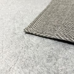 【ニトリ】冬 大判ラグ マット カーペット 200×240cm グレー系 北欧 ヘリンボーン 滑り止め 洗える 床暖房対応 モダン インテリアマットの画像