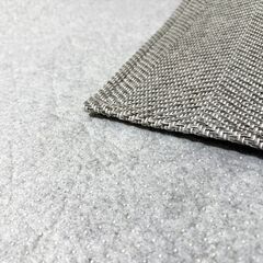 【ニトリ】冬 大判ラグ マット カーペット 200×240cm グレー系 北欧 ヘリンボーン 滑り止め 洗える 床暖房対応 モダン インテリアマットの画像