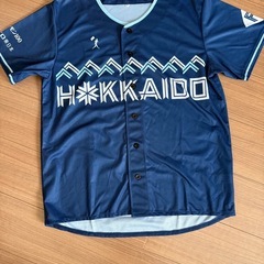 日ハム　山崎福也選手ユニフォームMサイズ　エスコン配布ユニフォーム　フリーサイズの画像