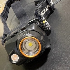 ジェントス 充電池/乾電池ハイブリッド式 コンパクトヘッドライト   の画像