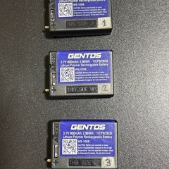 ジェントス 充電池/乾電池ハイブリッド式 コンパクトヘッドライト   の画像