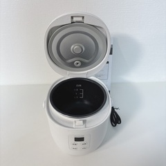 🟢 KOIZUMI 炊飯器 ライスクッカーミニ ホワイト [1.5合]の画像