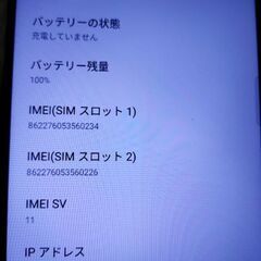 SIMフリー（au系不可）OPPO A53 256GBモデルの画像