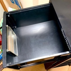 ※取引終了 アーバンブラック5段チェスト キャビネット Vessel House 109x44x38.5cmの画像