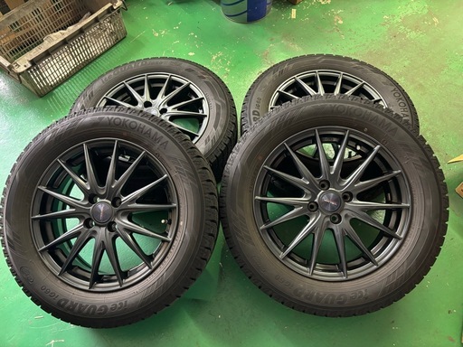 ☆スタッドレスアルミセット☆ Weds VELVA  16インチ  YOKOHAMA ICE GUARD 195/65R16 2020年 ライズ ロッキー　4穴