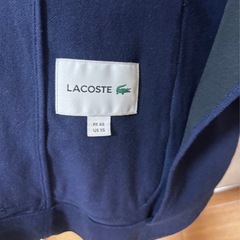 ラコステ　LACOSTE ハイゲージ鹿の子ジャケット　Sサイズの画像