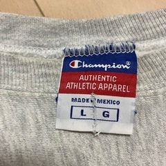 Authentic apparel champion スウェット チャンピオン　トレーナー　グレーの画像