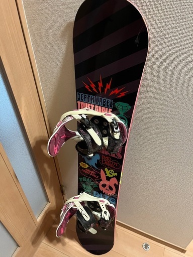 デスレーベル　フラックス　スノーボードセット