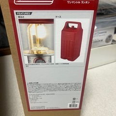 【新品】Coleman コールマン ワンマントルランタン レッドの画像