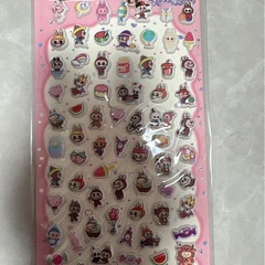 らぶぶ  ぷくぷくシール 3枚セットの画像