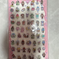 らぶぶ  ぷくぷくシール 3枚セットの画像