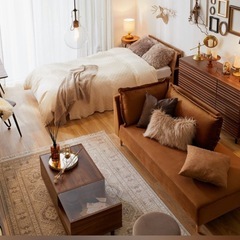 LOWYA ローテーブル　ドレッサー　美品の画像