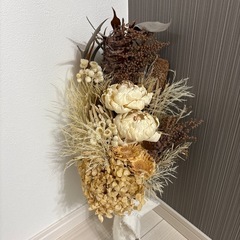 スワッグ ドライフラワー ブーケの画像
