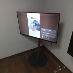 40型テレビ と32型テレビの画像