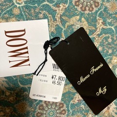 〈値札タグ付き〉MarcoFrancis 取り外し可能フード付き リバーシブル ダウンジャケットの画像