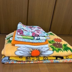 中古タオル　中古毛布の画像