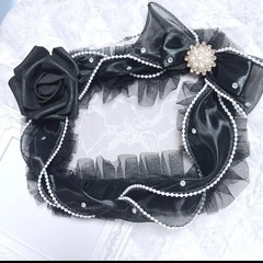 Ｎｏ．128 ★ジモティー限定価格★かなり大きめ写真L判サイズ パールブラックの画像