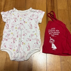 ムーミンシリーズ　　ロンパースセット の画像