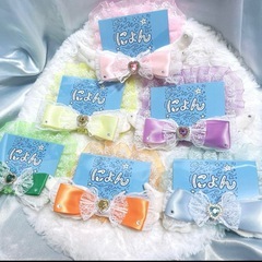 Ｎｏ．131 ★ジモティー限定価格★デコ名札 ピンクの画像