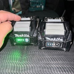 マキタ40v バッテリー2個
の画像