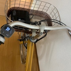 9.6ahブリヂストン26インチ電動アシスト自転車の画像