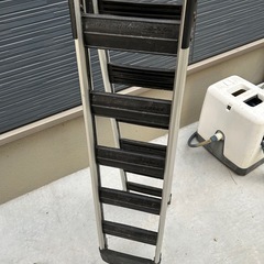 ラダー　バイク用　トランポの画像