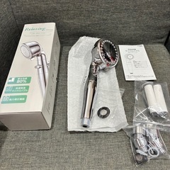 マイクロナノバブル シャワーヘッド ［微細バブルで美肌革命］節水シャワーヘッド 手元止水 3段階モード シャワー 高水圧 水量調節 しやわーヘッド 最強 塩素除去 ウルトラファインバブル shower head 肌&髪ケア向上 保湿力アップ カートリッジ2本付き 水漏れ防止M/K/G/Oアダプター付き 取付簡単（シルバー-磨き上げ）.の画像