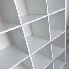 収納棚/万能シェルフ/ホワイトの画像