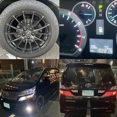 ヴェルファイア20 2.4V 走行10万　ダブルサンルーフ　エグゼクティブシート付きの画像