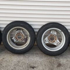 155/65R13 MICHELIN XM1 スタッドレスタイヤ用にどうぞ※引き取り又は待ち合わせの画像