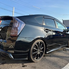 30前期プリウス希少サンルーフTEIN車高調19インチアルミの画像