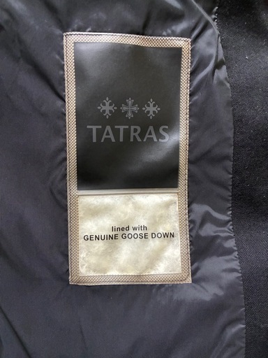 TATRAS タトラス　AGORDO アゴルド ダウンジャケット　ブラック　黒